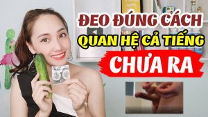 Đeo bao cao su đúng cách dễ dàng